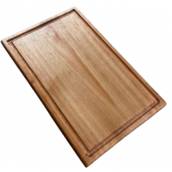 Tabla de asado de madera...