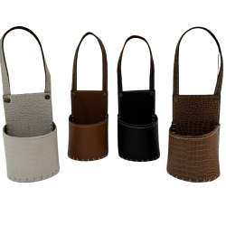 Porta mate cuero ecologico