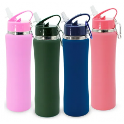 Botella acero con pico...