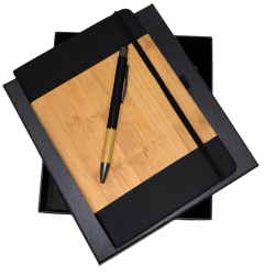 Libreta con tapa Bambu A5...